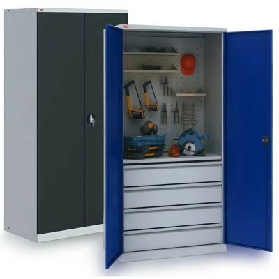 Шкаф инструментальный ИП-1/7 (фасад графит) 